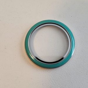 Blue (turquoise color) large living locket face Origami Owl